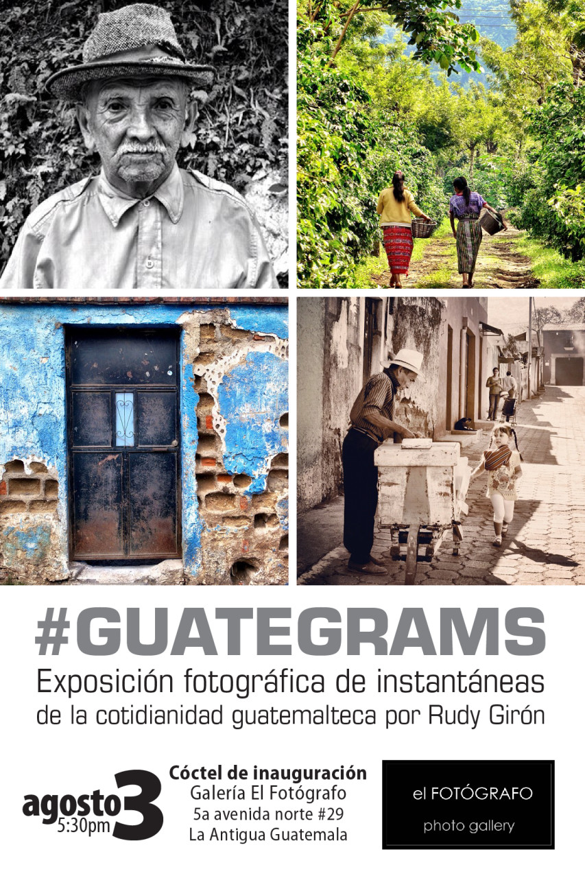#GUATEGRAMS - Exposición fotográfica de instantáneas 