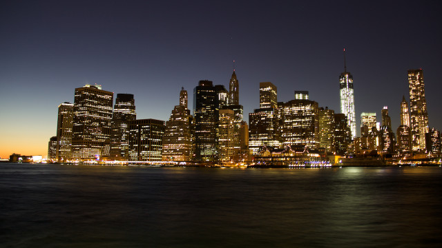 NYC from Brooklyn by Rudy Giron