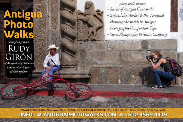 Antigua Photo Walks with photographer Rudy Giron
