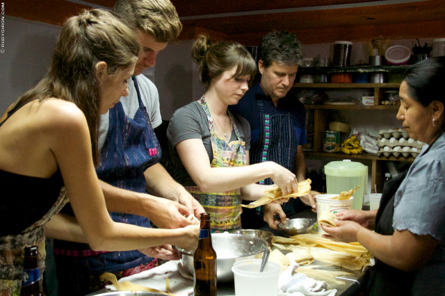 Documenting The Cooking Classes at El Frijol Feliz Cooking School, Antigua Guatemala image by Rudy Giron + http://photos.rudygiron.com
