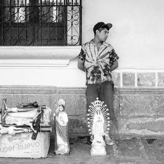 Street Photography — Saints for Sale in Antigua Guatemala