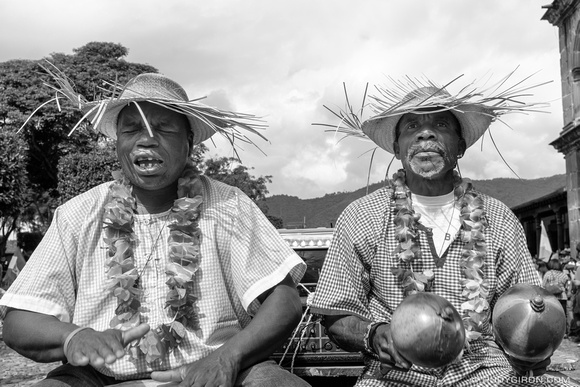 Rudy Giron: Antigua Guatemala &emdash; Street Portraits of Strangers — Garífuna Musicians