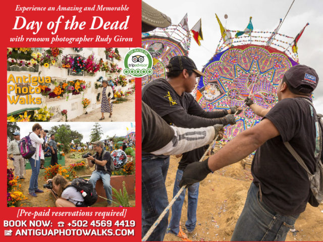 Make your reservation for the Day of the Dead Photography Workshop and Photo Walk with Photographer Rudy Giron