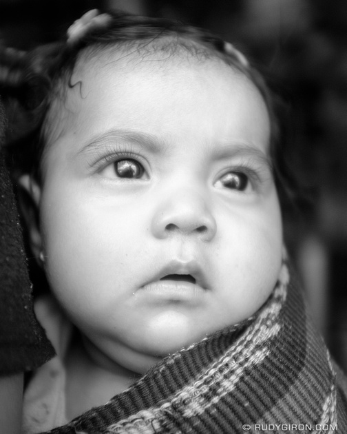 Rudy Giron: Antigua Guatemala &emdash; Street Portraits of Strangers — Maya Baby Girl